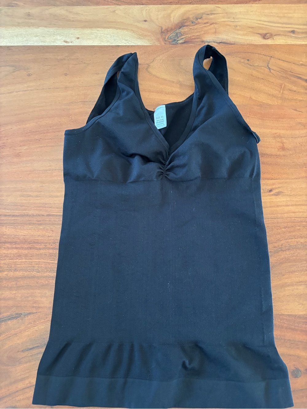 Seamless Black Shaping Tank Top - Women’s Shapewear
